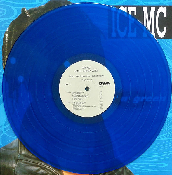 ICE MC – Ice' N' Green, 2xLP, Blue Transparent Vinyl, Gatefold