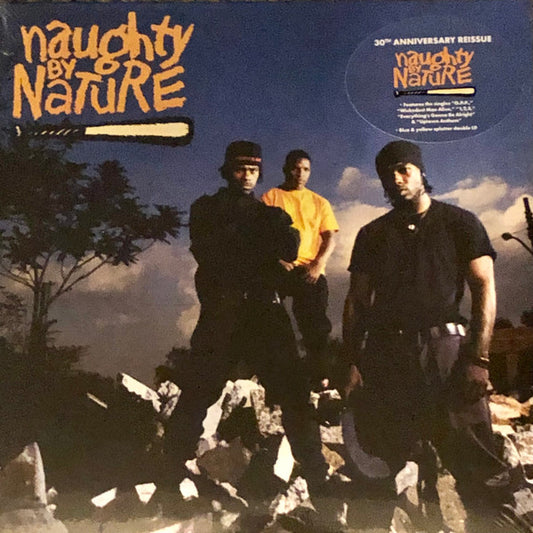 Naughty By Nature – Naughty By Nature   2LP, Blue/Yellow Splatter, 30th Anniversary