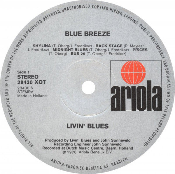 Livin' Blues ‎– Blue Breeze