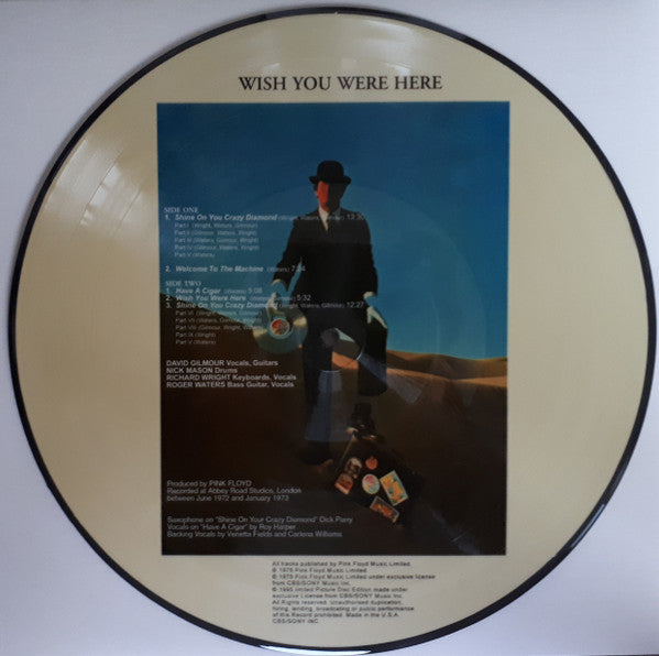 Pink Floyd – Wish You Were Here  , Picture disc