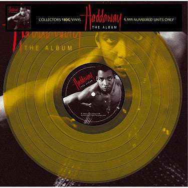 Haddaway – The Album   ,  Limited Edition,  Yellow Transparent, 180g