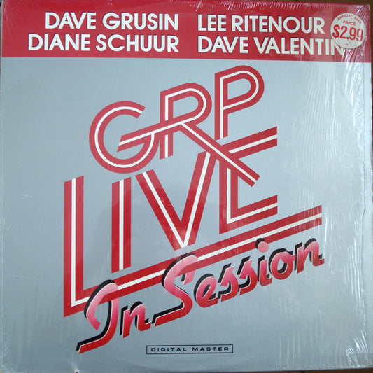 Dave Grusin, Lee Ritenour, Diane Schuur, Dave Valentin ‎– GRP Live In Session