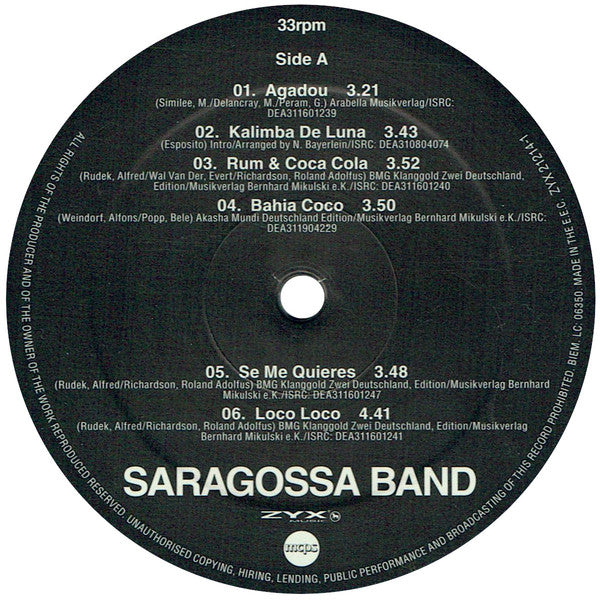 Saragossa Band – The Party Mix