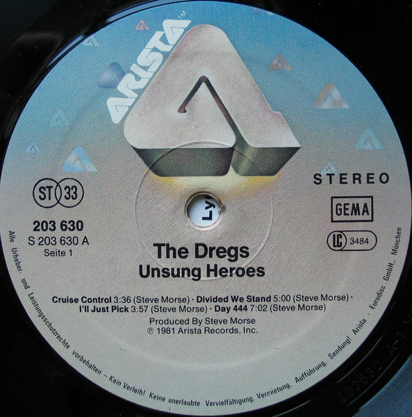 The Dregs* – Unsung Heroes