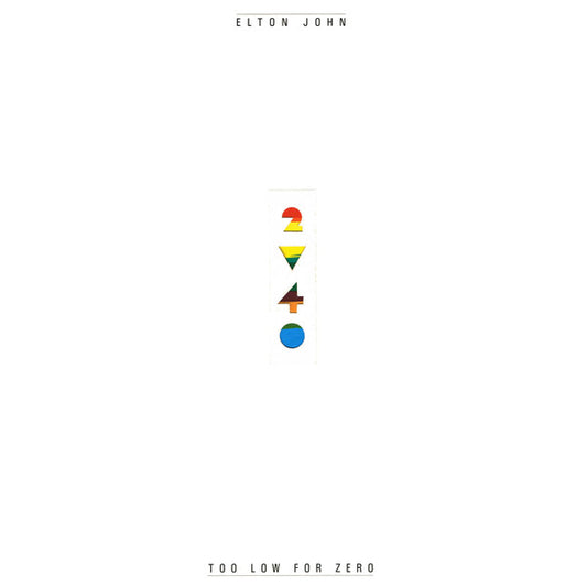 Elton John – Too Low For Zero