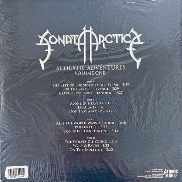 Sonata Arctica – Acoustic Adventures - Volume One   ,   Limited Edition, White , 2 LP , Gatefold