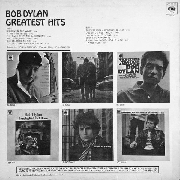 Bob Dylan – Greatest Hits