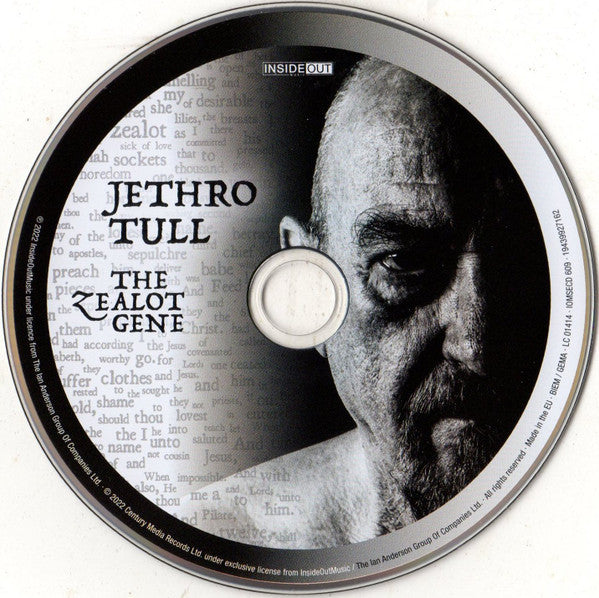 Jethro Tull – The Zealot Gene  ,  CD , Digipack