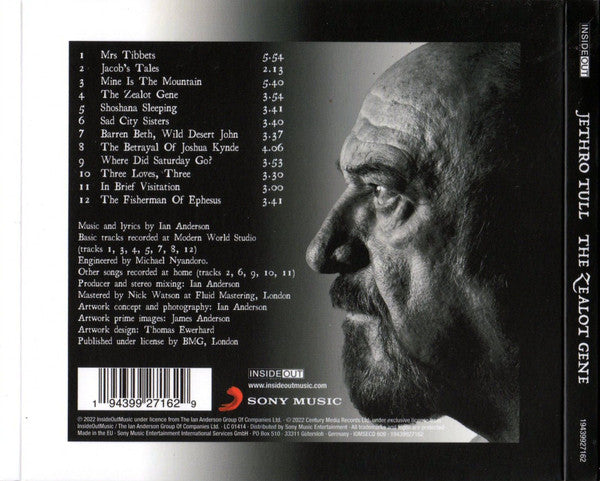 Jethro Tull – The Zealot Gene  ,  CD , Digipack
