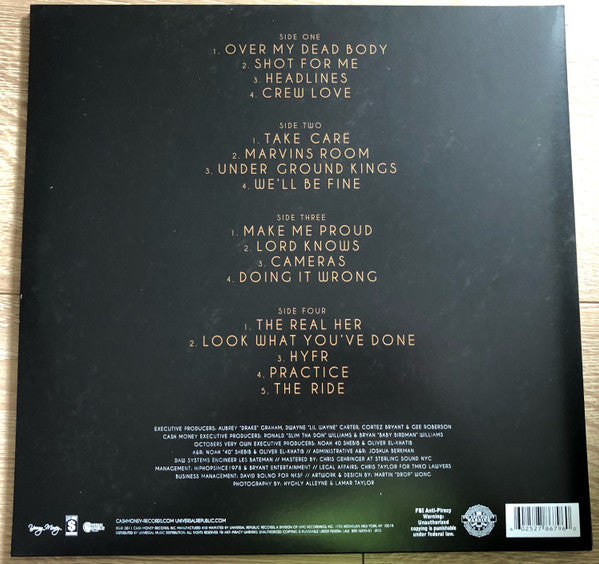 Drake – Take Care  ,  2 LP , Gatefold