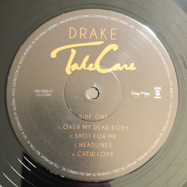 Drake – Take Care  ,  2 LP , Gatefold