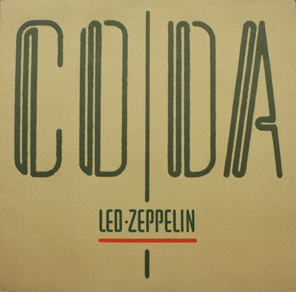 Led Zeppelin – Coda, Gatefold