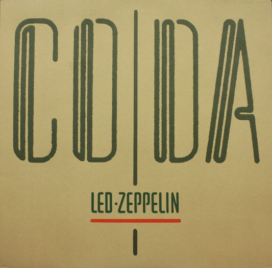 Led Zeppelin – Coda, Gatefold