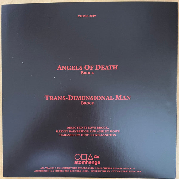 Hawkwind – Sonic Attack  ,      LP, +  7", Single, Blue , 45 anniversary edition