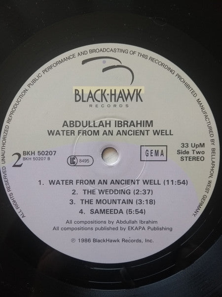 Abdullah Ibrahim – Water From An Ancient Well