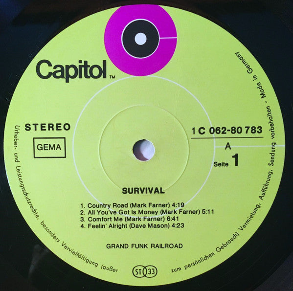Grand Funk* – Survival