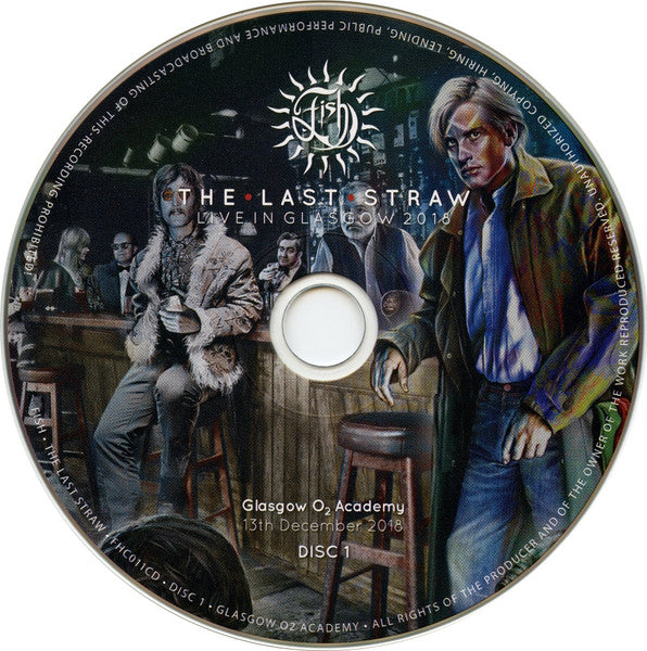 Fish – The Last Straw (Live In Glasgow 2018)   , Digipak , Deluxe ,  2CD + DVD