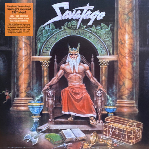 Savatage – Hall Of The Mountain King     Gatefold