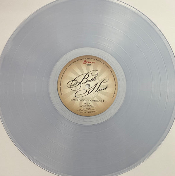 Beth Hart – Bang Bang Boom Boom,  Limited Edition, Reissue, Transparent Vinyl