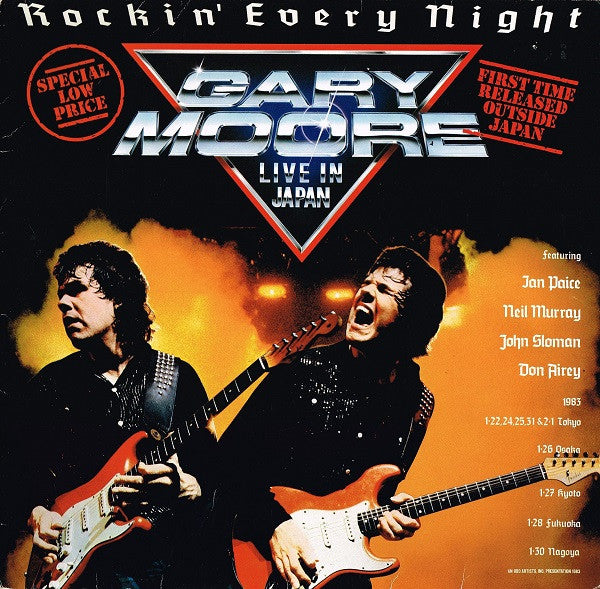 Gary Moore ‎– Rockin' Every Night - Live In Japan