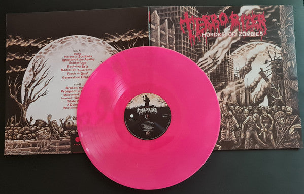 Terrorizer – Hordes Of Zombies, Gatefold, Pink Vinyl