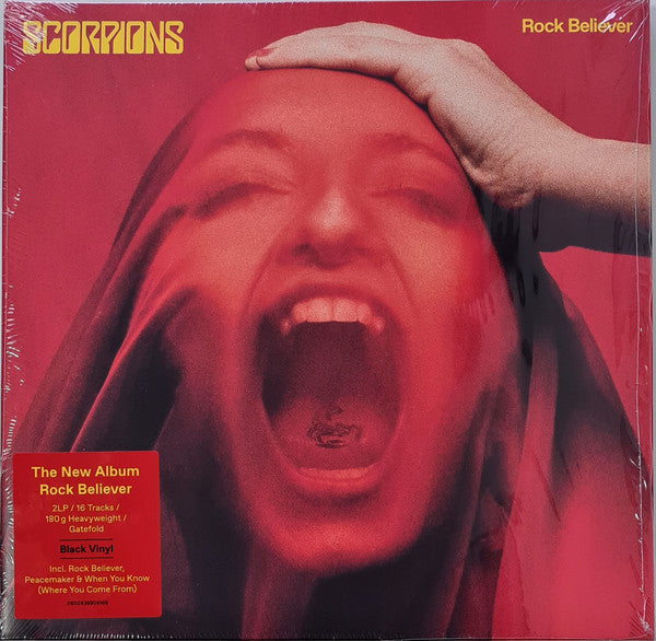 Scorpions ‎– Rock Believer   2LP , Gatefold 180 gram , Deluxe Edition