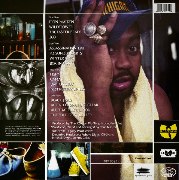 Ghostface Killah – Ironman, 2xLP,  Blue Translucent+ Red Translucent, Limited Edition, Numbered(2292), Gatefold, 180 gr.