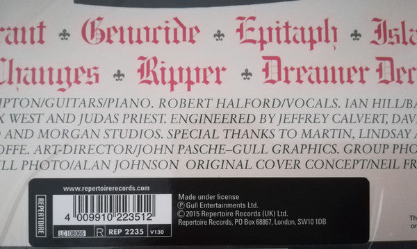 Judas Priest – Sad Wings Of Destiny  ,  180 gr