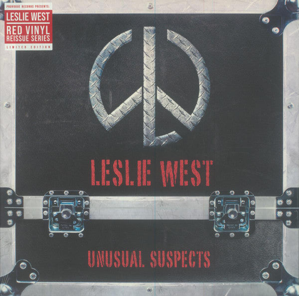 Leslie West – Unusual Suspects    ( EX MOUNTAIN ) , Red vinyl