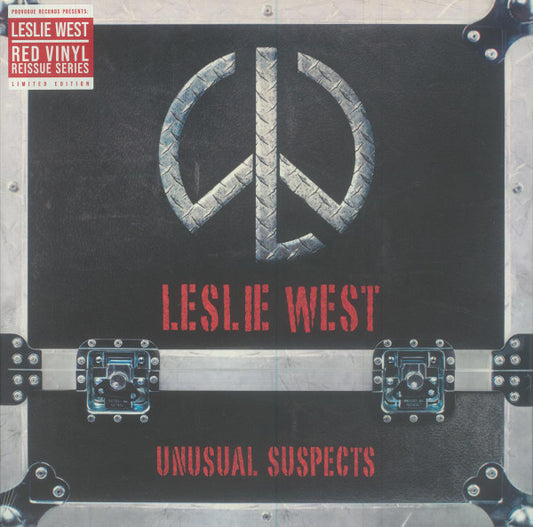 Leslie West – Unusual Suspects    ( EX MOUNTAIN ) , Red vinyl
