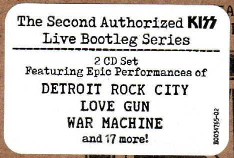 Kiss – Off The Soundboard Live In Virginia Beach July 25, 2004  ,  2 CD , digipak