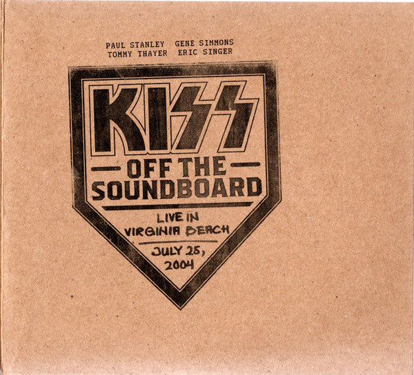 Kiss – Off The Soundboard Live In Virginia Beach July 25, 2004  ,  2 CD , digipak