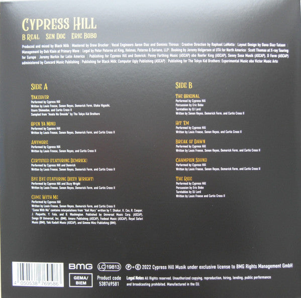 Cypress Hill – Back In Black   ,  Gatefold edition