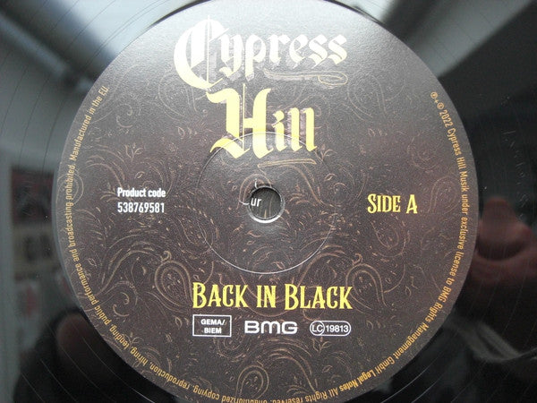 Cypress Hill – Back In Black   ,  Gatefold edition