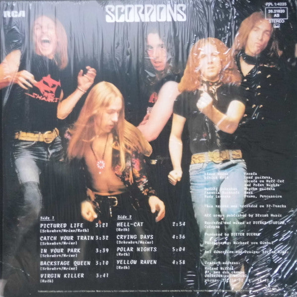 Scorpions – Virgin KiIler , red vinyl