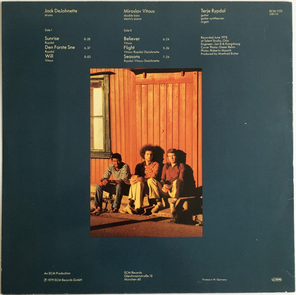 Terje Rypdal / Miroslav Vitous / Jack DeJohnette – Terje Rypdal / Miroslav Vitous / Jack DeJohnette