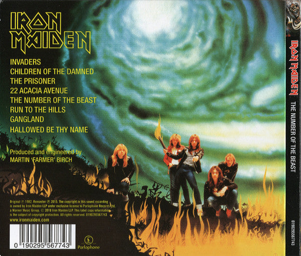 Iron Maiden – The Number Of The Beast, Digipak