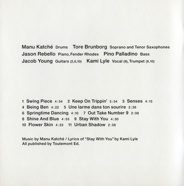 Manu Katché – Third Round   ,  CD , ECM