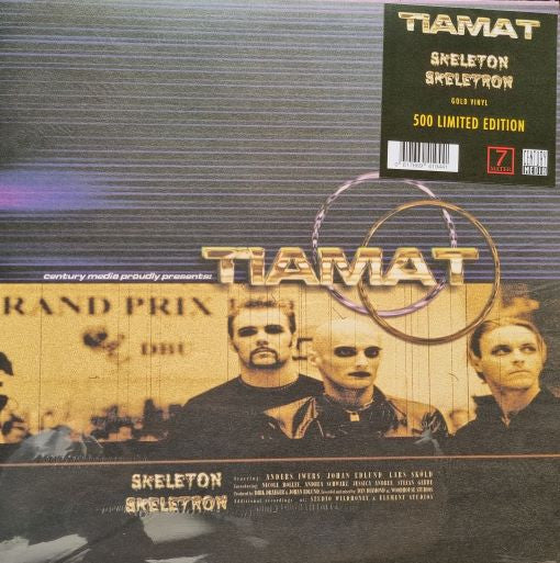 Tiamat – Skeleton Skeletron   ,  Limited Edition, Gatefold, Gold vinyl