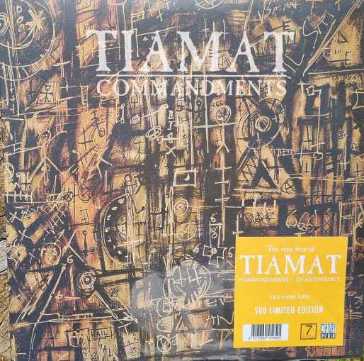 Tiamat ‎– Commandments - An Anthology  , 2LP , gatefold ,  Limited Edition, Gold vinyl