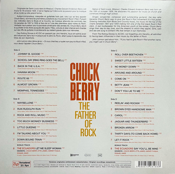 Chuck Berry – The Father Of Rock   ,    2 LP