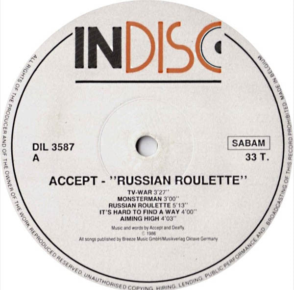 Accept – Russian Roulette