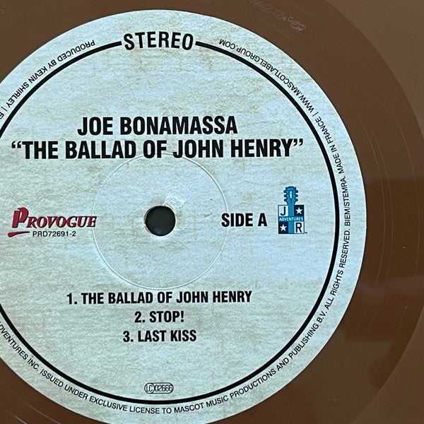 Joe Bonamassa – The Ballad Of John Henry, 2xLP, Brown Vinyl