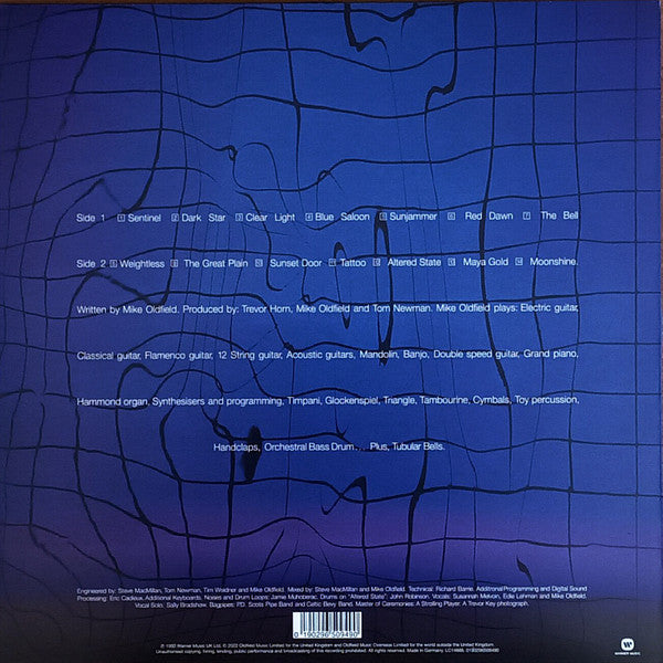 Mike Oldfield – Tubular Bells II, Record Store Day, Limited Edition, Blue Marbled