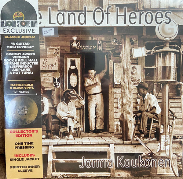 Jorma Kaukonen – The Land Of Heroes   ,  Record Store Day,  Gold & Black Marbled, Gatefold