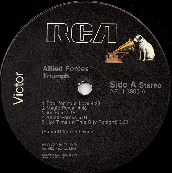 Triumph  ‎– Allied Forces