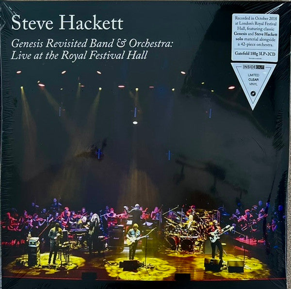 Steve Hackett – Genesis Revisited Band & Orchestra: Live At The Royal Festival Hall  ,  3LP + 2cd