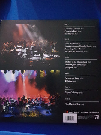 Steve Hackett – Genesis Revisited Band & Orchestra: Live At The Royal Festival Hall  ,  3LP + 2cd