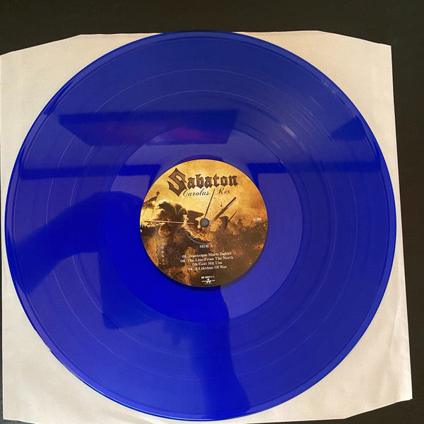 Sabaton – Carolus Rex, 2xLP, Blue [Light] Vinyl