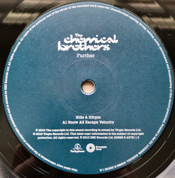 The Chemical Brothers – Further   ,  2LP , Gatefold